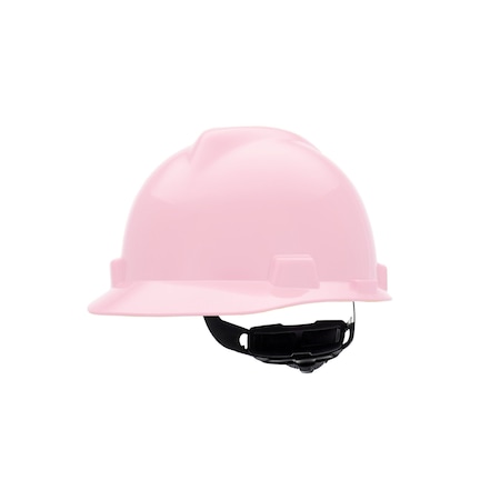 V-Gard Slotted Cap, HDPE, Fas-Trac III Suspension, Type I, Class E, Pink (standard size)