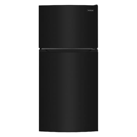 Refrigerator/Freezer,Black,60-1/2" H
