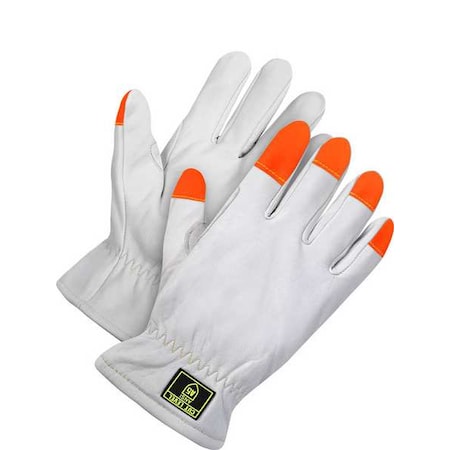 Cut-Resistant Leather Gloves, Cut Level A5 ,S 1 PR