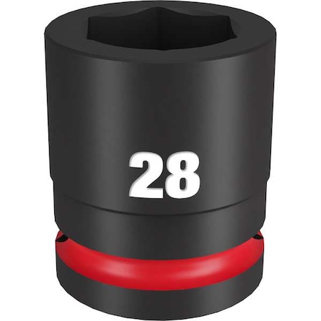 28mm SHOCKWAVE Impact Duty 3/4 in. Drive Standard 6 Point Impact Socket