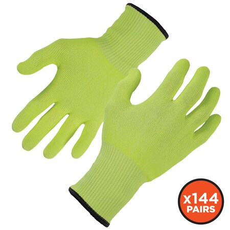 XL Lime Cut Resistant Food Grade Gloves - Case of 144 PK