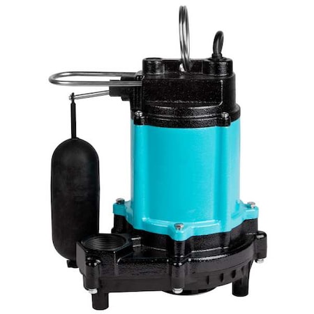 Submersible Sump Pump, 10ft, 11.25 in, 115V AC