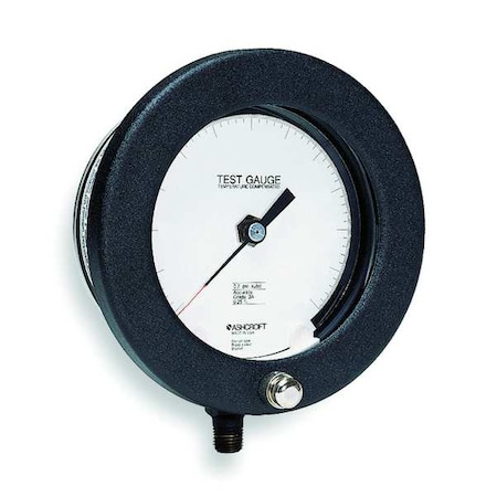 Vacuum Gauge,30 Hg to 0,4-1/2In,1/4In