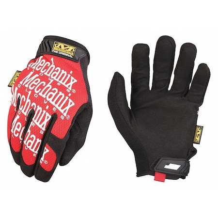 The Original(R) Mechanics Gloves, Synthetic Leather Palm, TrekDry Back, 10, Red