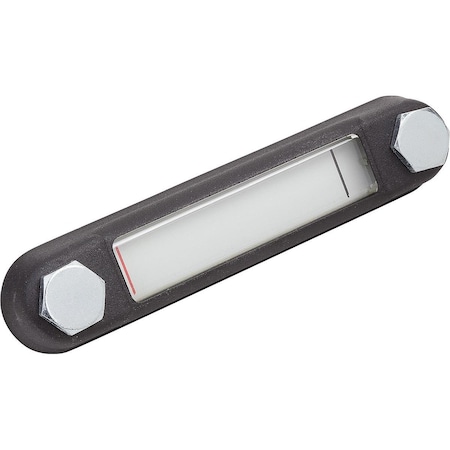 Oil Level Gauge,156 mm H,Steel,Metric