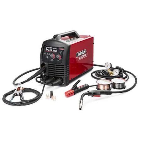 Multiprocess Welder, Power MIG 140MP, Single-Phase, 120V AC