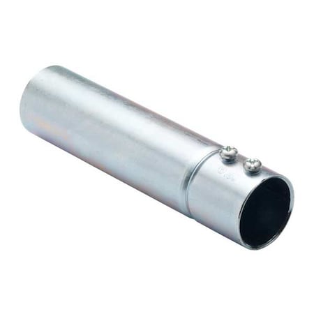 EMT Coupling, 1 in, Set Screw, Steel, Plain