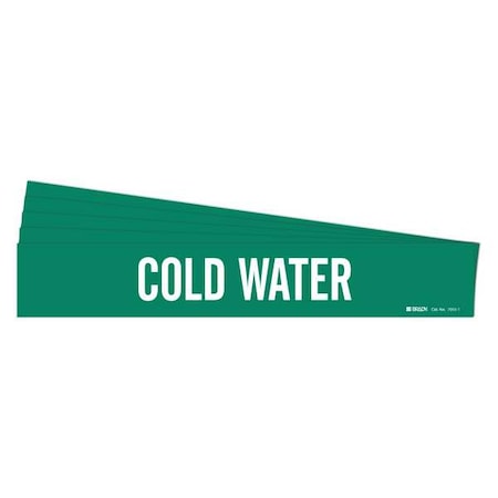 Pipe Marker,Cold Water,PK5