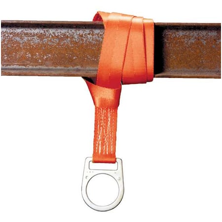 Cross Arm Strap, 3 ft Length, 400 lb Weigth Capacity, Polyester Anchor, 5,000 lb Tensile Strength