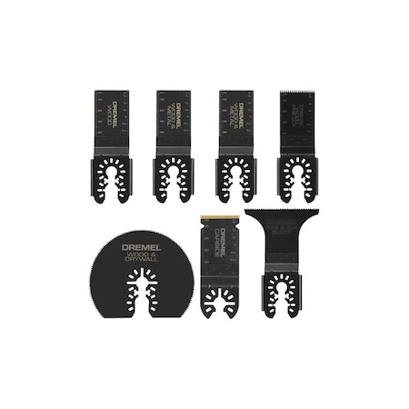 OscilToolBladeSet,7pcs,W:3";1.25"to2.75"