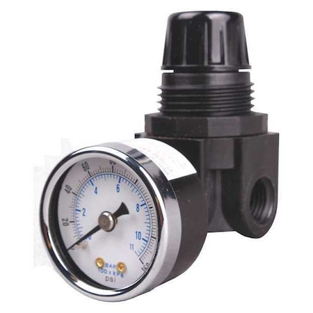 Mini Regulator,Zinc Body,1/4"