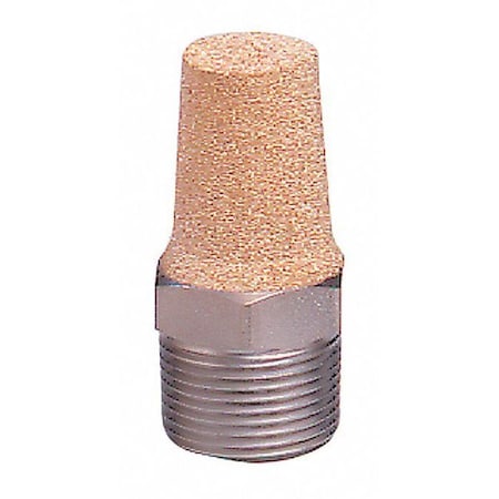 Pneumatic Exhaust Muffler,3/8"