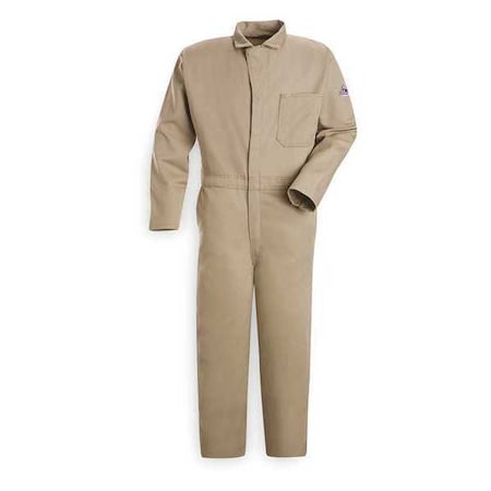 Coverall, 11 cal/sq cm ATPV, L, 30 in Inseam, Excel FR(TM), Zipper