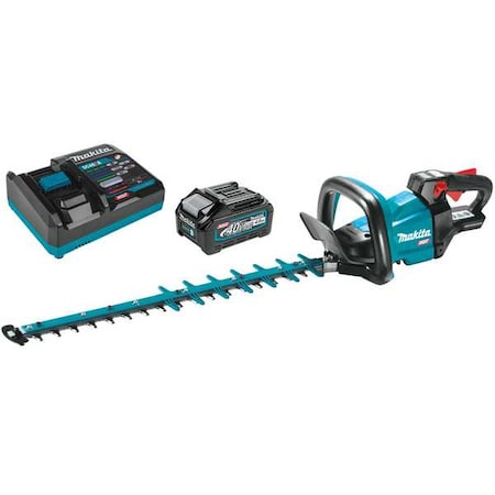 Cordless Battery-Powered Hedge Trimmer Kit, Double-Sided 24 in L Blade, 40V Cordless, 40 V