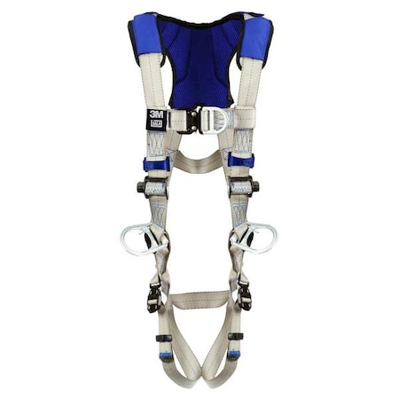 ExoFit(TM) X100 Fall Protection Harness, 2XL, 420 lb, Quick-Connect Chest/ Quick-Connect Leg Straps