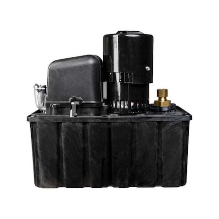 Condensate Pump,1 gal,1/3 hp,115V AC
