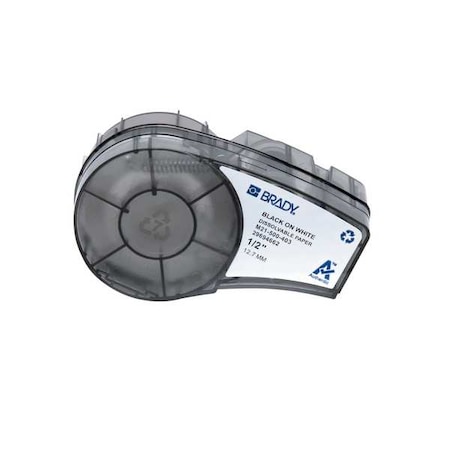 Water Soluble Paper Labels for Bady M210 and M211, 1/2inW