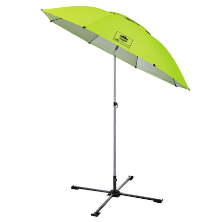 Lime Lightweight Work Umbrella Stand Kit