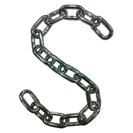 Coil Chain,Trade 5/0,100 ft. L,925 lb.