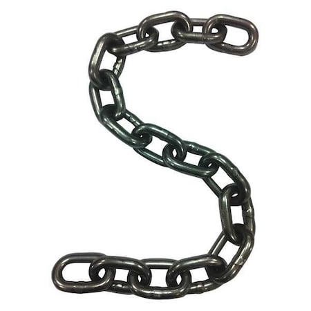 Proof Coil Chain,Natural,250 ft L,800 lb
