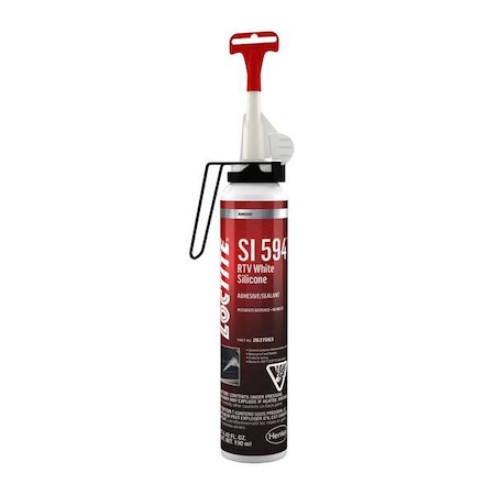 Silicone Gasket Sealant, 190 mL, White