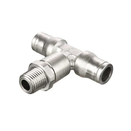 Tee, BSPT 1/8", Push-Fit 4 mm, 4 mm