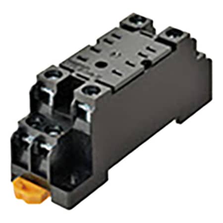 Relay Socket, Square, 14 Pins, 6 A