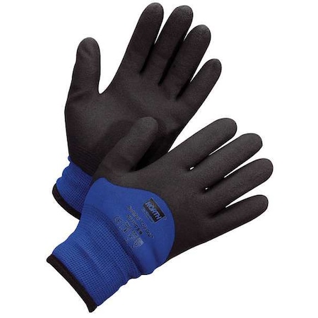 Cut-Resistant Coated Gloves, Cut Level 2 ,PVC ,Sandy ,M 1 PR