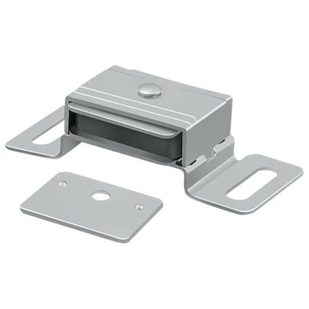 Magnetic Catch 2-1/16" X 1-1/8" X 5/8" Satin Chrome