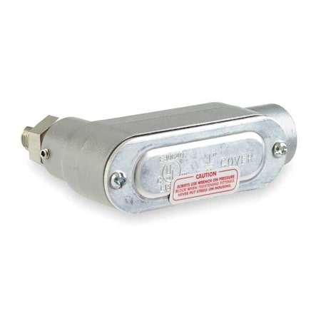 Pressure Transmitter,0 - 100 PSI,Conduit