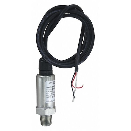 Transmitter,0 to 300 PSI,36 In Lead