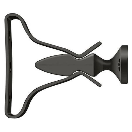 Shutter Door Holder, 2-3/4" Oil Rubbed Bronze