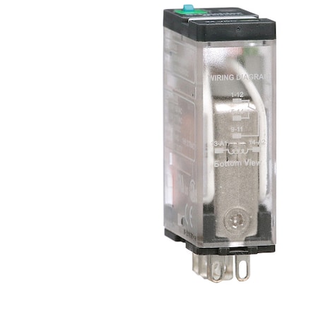 Socket, General Purpose Relay, Square, 15 A, 5 Pins, Faston Connector