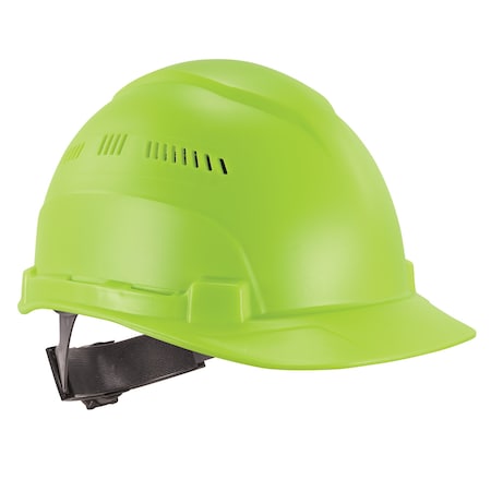 Lime Lightweight Cap-Style Hard Hat Vented Class C
