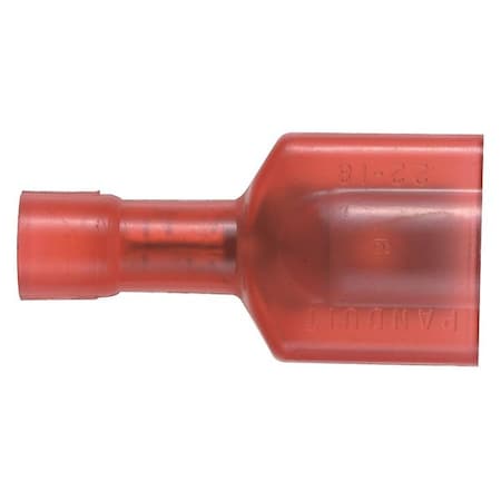 Male Disconnect, Red, 22-18AWG, PK50