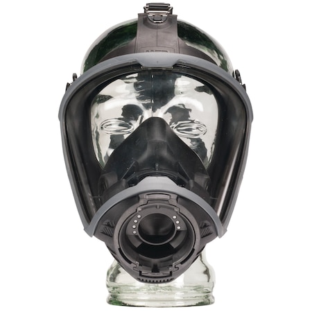 Full Face Respirator, G1 SCBA, Push to Connect, Size, S 0 Cartridges Included