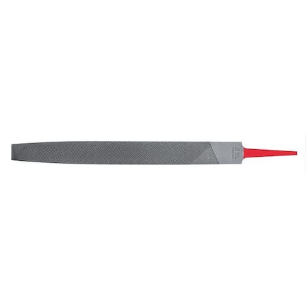 Flat Aluminum File,Dbl.,10inL,Nat.