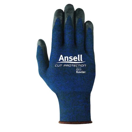 Cut-Resistant Coated Gloves, Cut Level A4 ,Dipped ,Nitrile ,Sandy ,S 1 PR