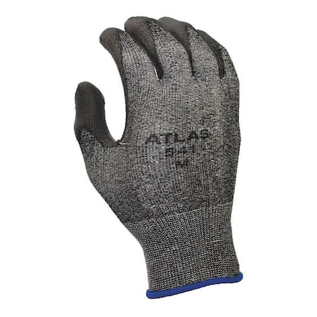 Cut Resistant Coated Gloves, Cut Level A2 ,Dipped ,Polyurethane ,Smooth ,L 1 PR