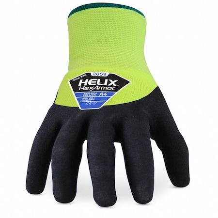 Knit Gloves, Cut Level A4 ,Nitrile ,Textured ,XS ( 6 ) 1 PR