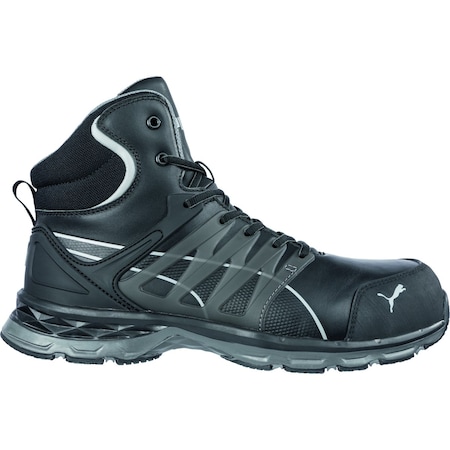 Men's 6 in Composite Toe Athletic High-Top Shoe, Black, 10 1/2, M, 633805