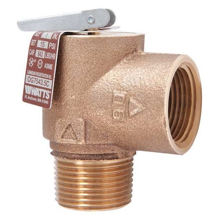 Steam Safety Relief Valve,3-1/8 in.