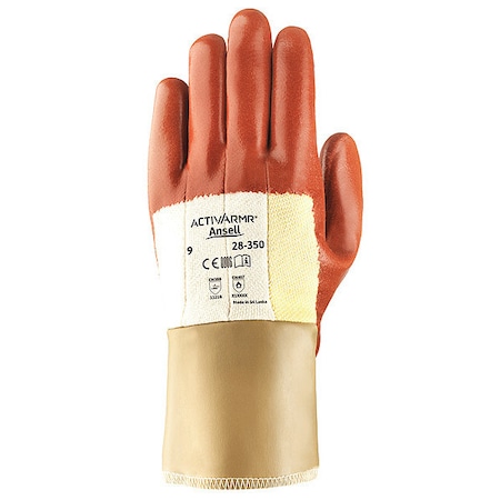 Cut Resistant Coated Gloves, Cut Level A2 ,Nitrile ,Sandy ,XL 1 PR