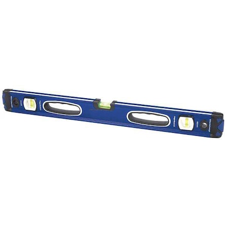 I-Beam Level, Aluminum, Neodymium, 24 in.