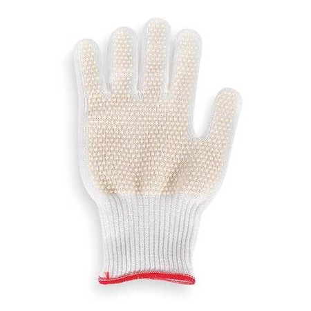 Cut-Resistant Glove, Cut Level A4 ,Dotted ,Latex ,Dotted ,M