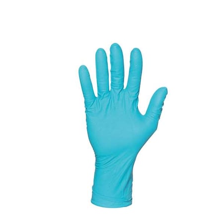 N89, Disposable Gloves, 5.00 to 5.99 mil Palm, Nitrile, Powder-Free, XL (10), 50 PK, Green