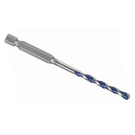Hammer Masonry Drill,3/16in,Carbide Tip