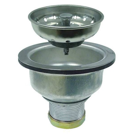 Sink Strainer Assembly,SS, Brass