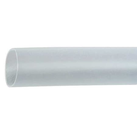Heat Shrink Tube, Single Wall, Thin Wall, 2:1 I.D. Shrink Ratio, 0.75 in I.D. Before Shrinking