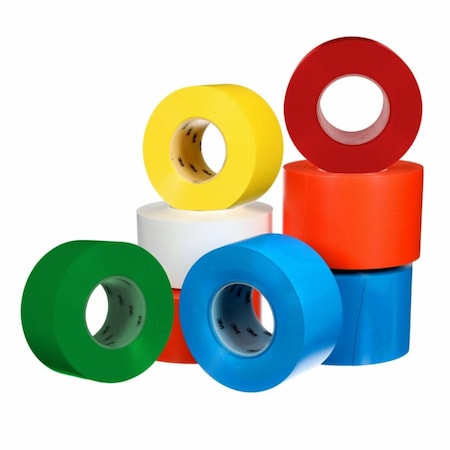 Floor Marking Tape, No Legend, 6 PK